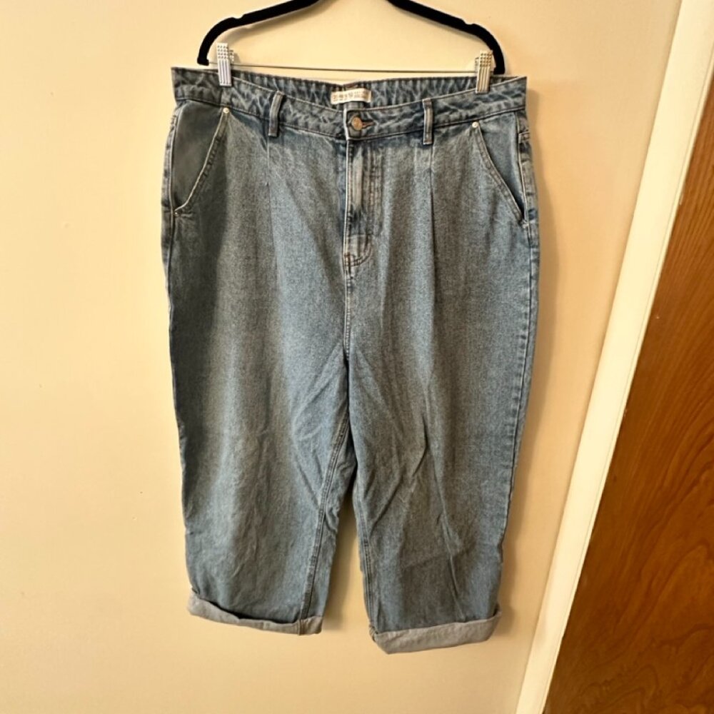 Denim Plus Size Mom Jeans - Size 16